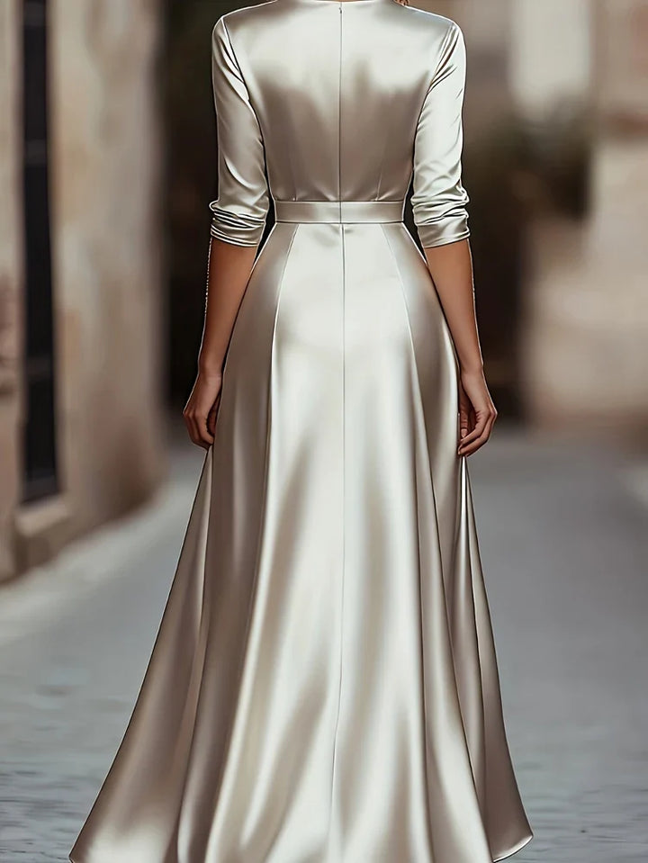 Theodosia Wrap Waist Gown