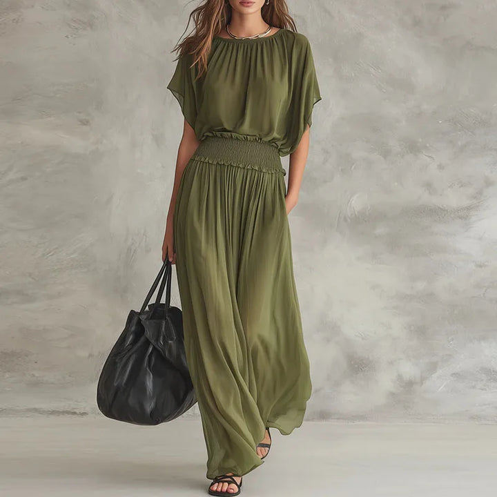 Arya High Waist Maxi Dress