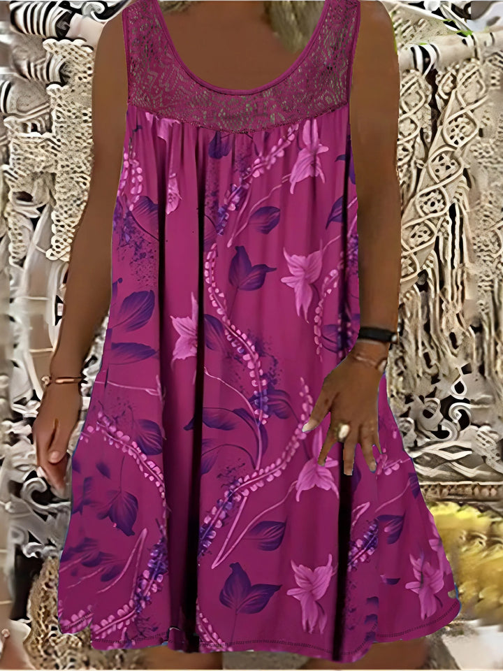 Paula Casual Floral Midi Dress