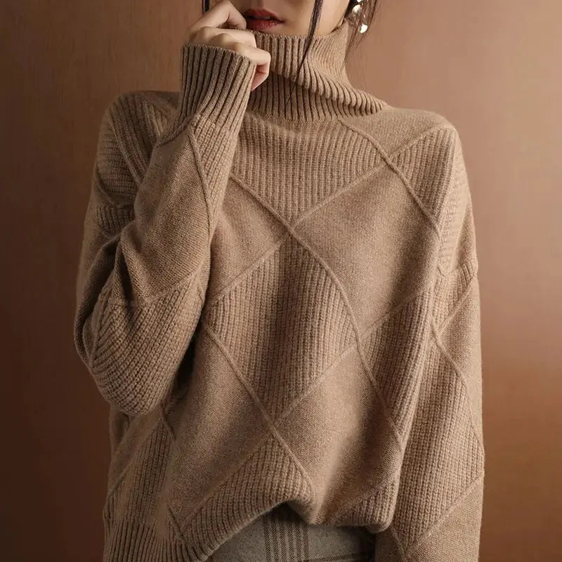 Aubrey High Neck Sweater
