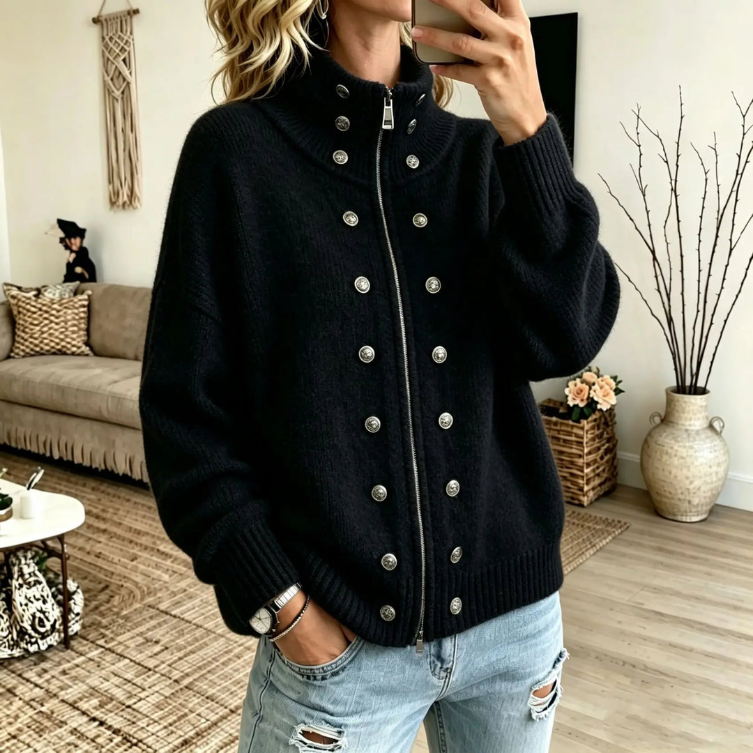 Guinevere Button Front Cardigan