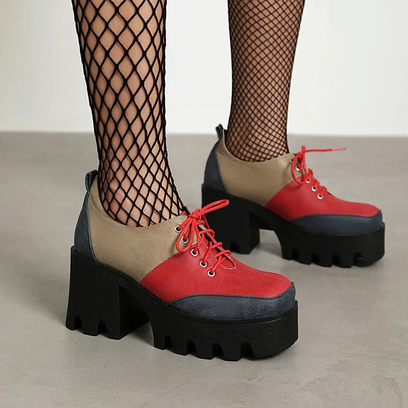 Marisette Platform Lace-Up Shoe