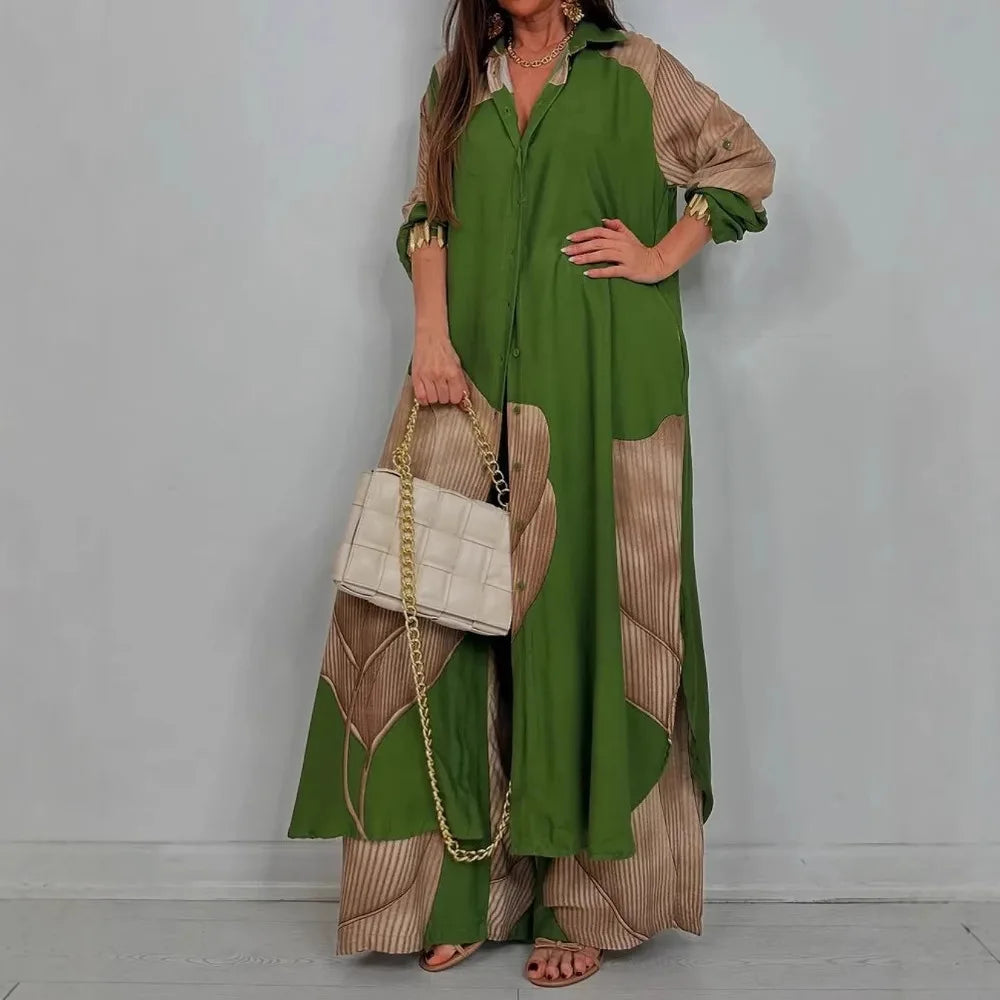 Bellamy Long Sleeve Boho Matching Set