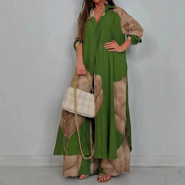 Bellamy Long Sleeve Boho Matching Set