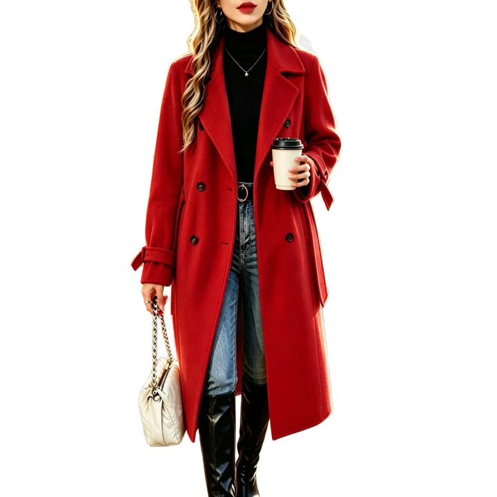 Ophelia Double Breasted Wool Coat