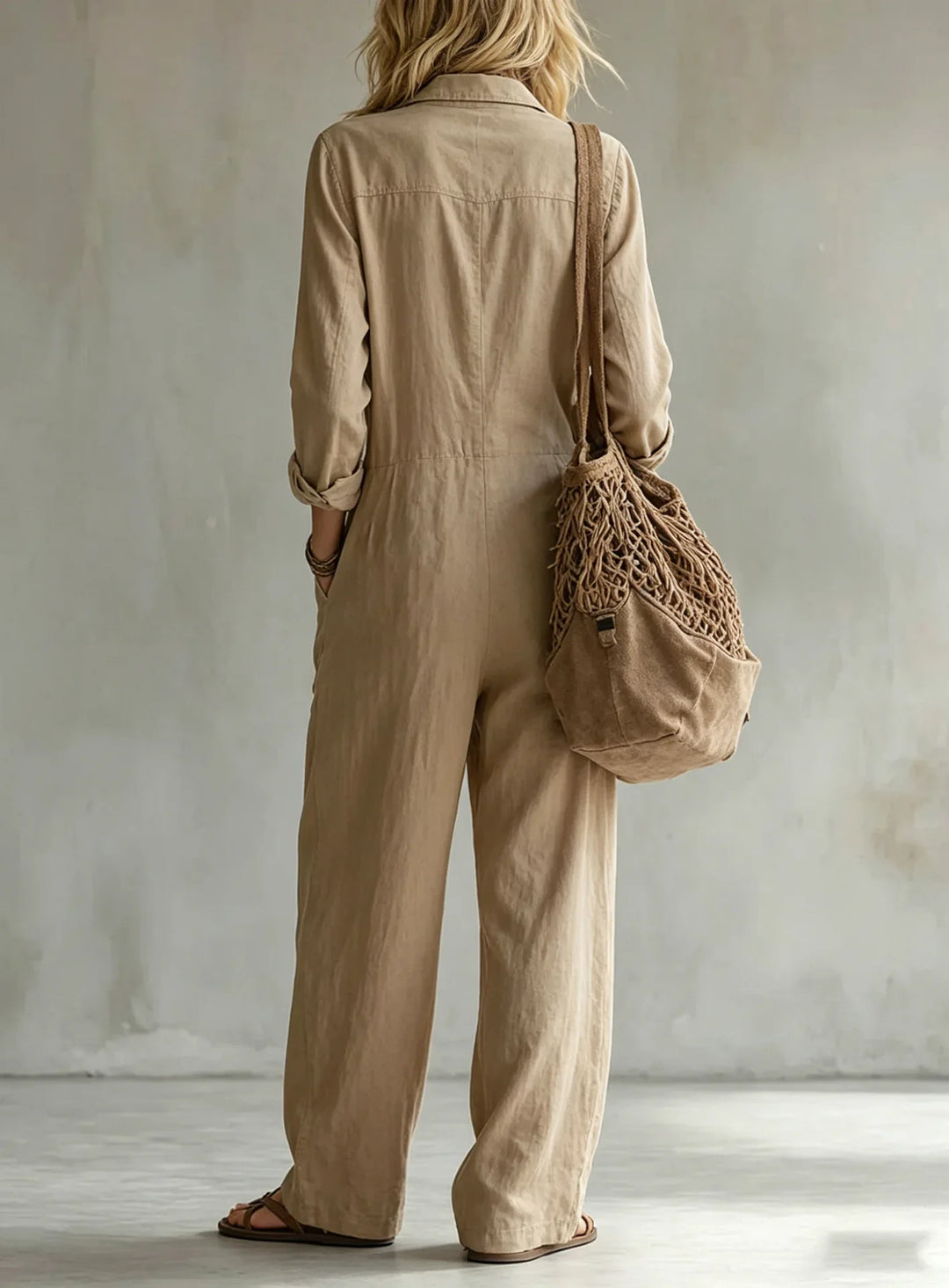Lorelei  Wide Leg Utility Jumpsuit