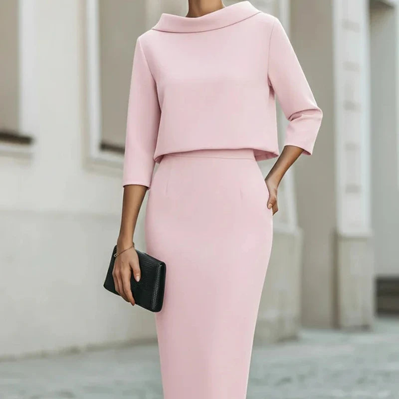 Quinn Layered Sheath Maxi Dress