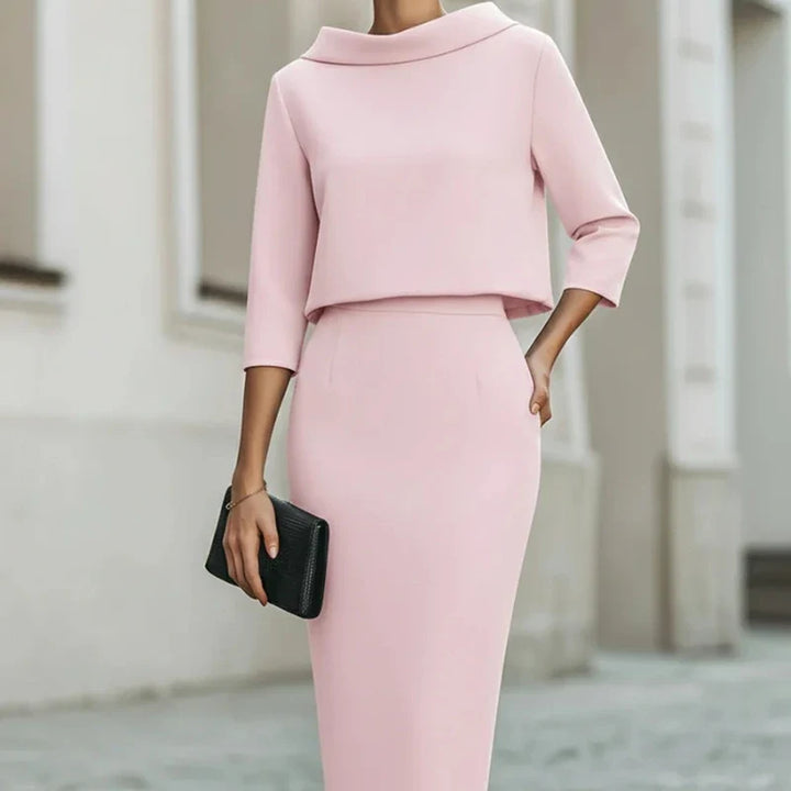Quinn Layered Sheath Maxi Dress