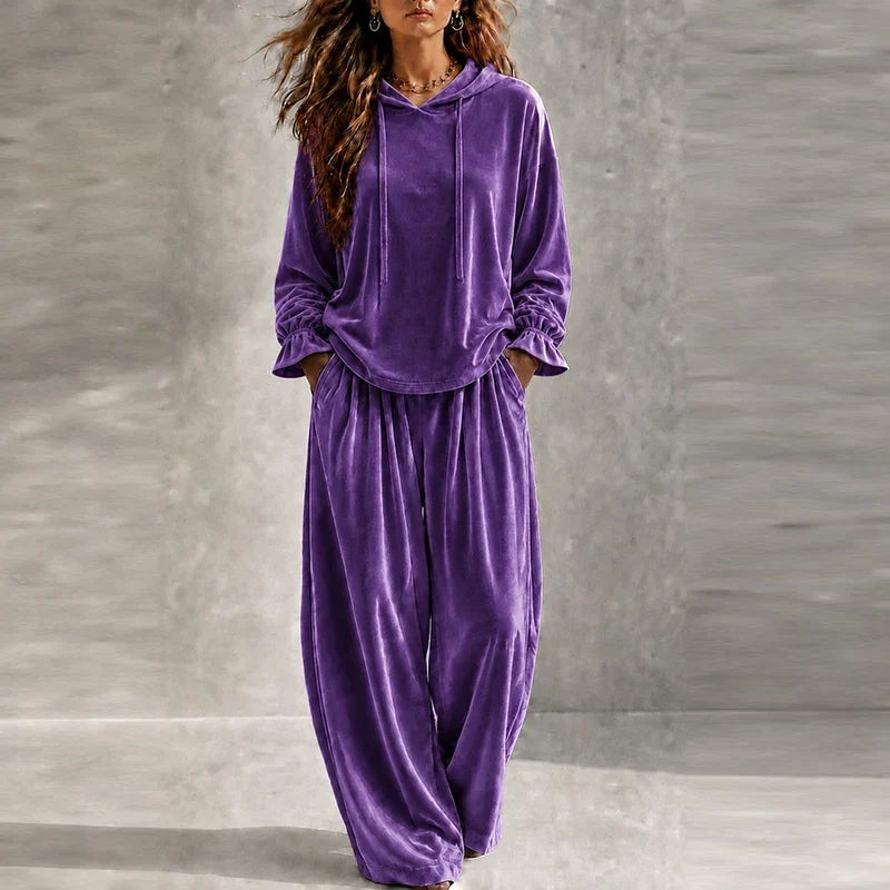 Marielle Drawstring Hood Tracksuit