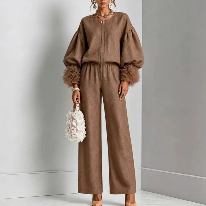 Bellamy Lantern Sleeve Two-Piece Set