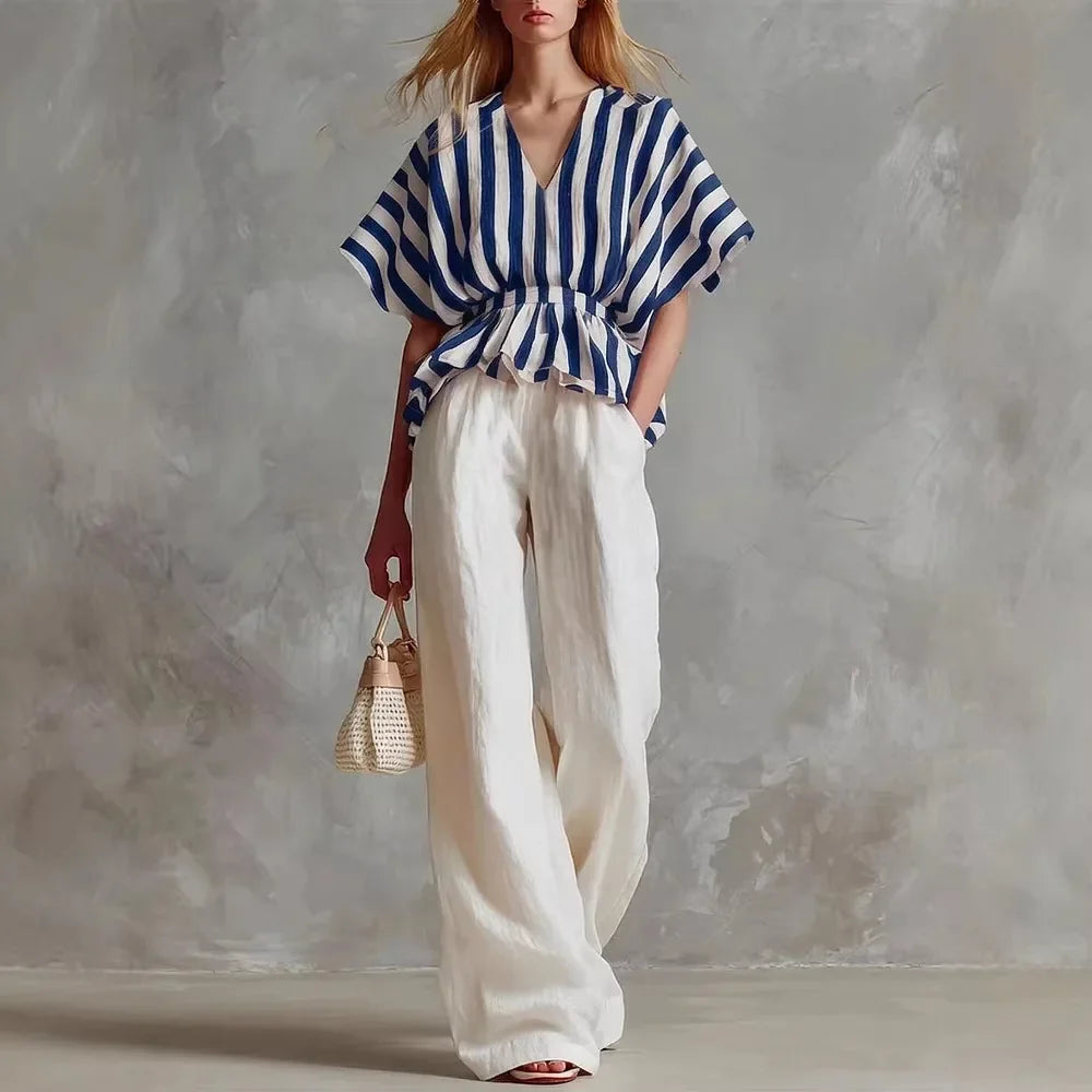 Maren Wide Leg Matching Set