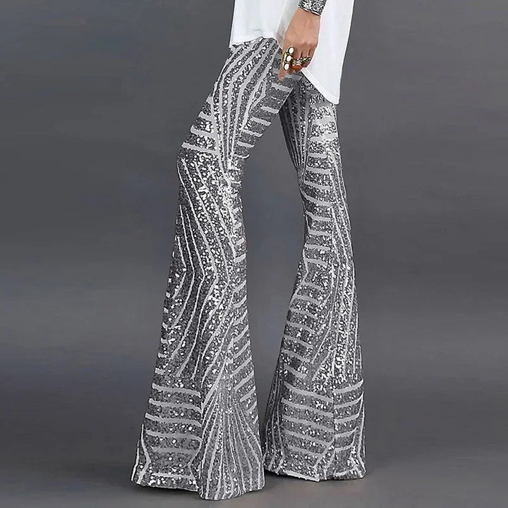 Siloh Sequin Flare Pants