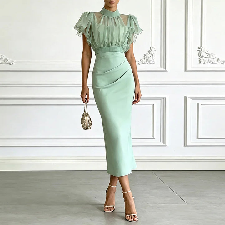 Claire Figure Flattering Midi Dress