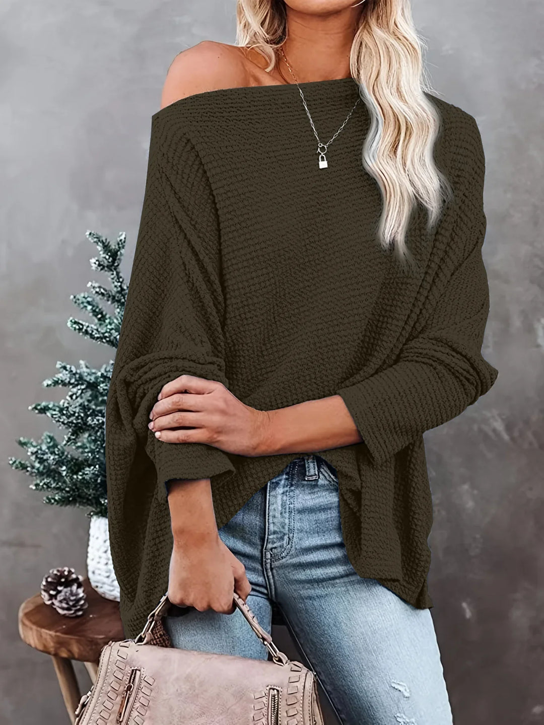 Marlo Off Shoulder Sweater