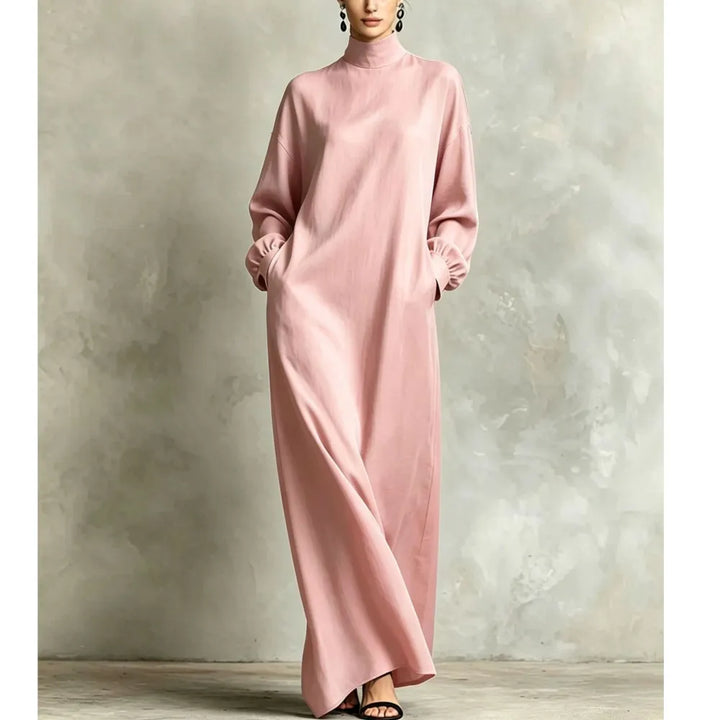 Lucia Turtleneck Maxi Dress