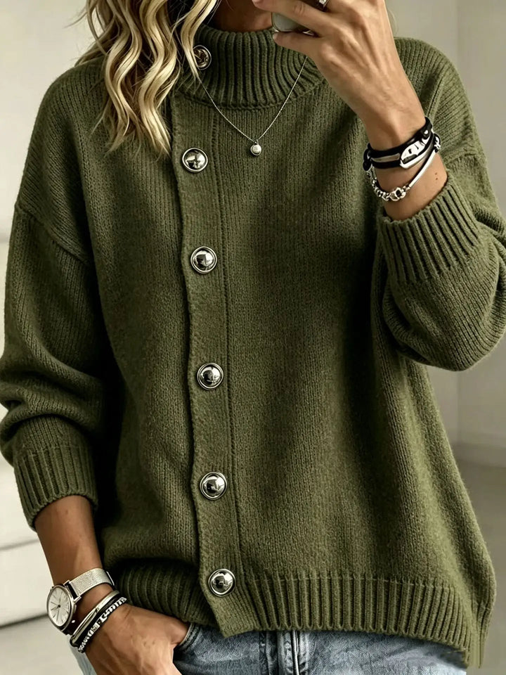 Isolde Button Front Sweater