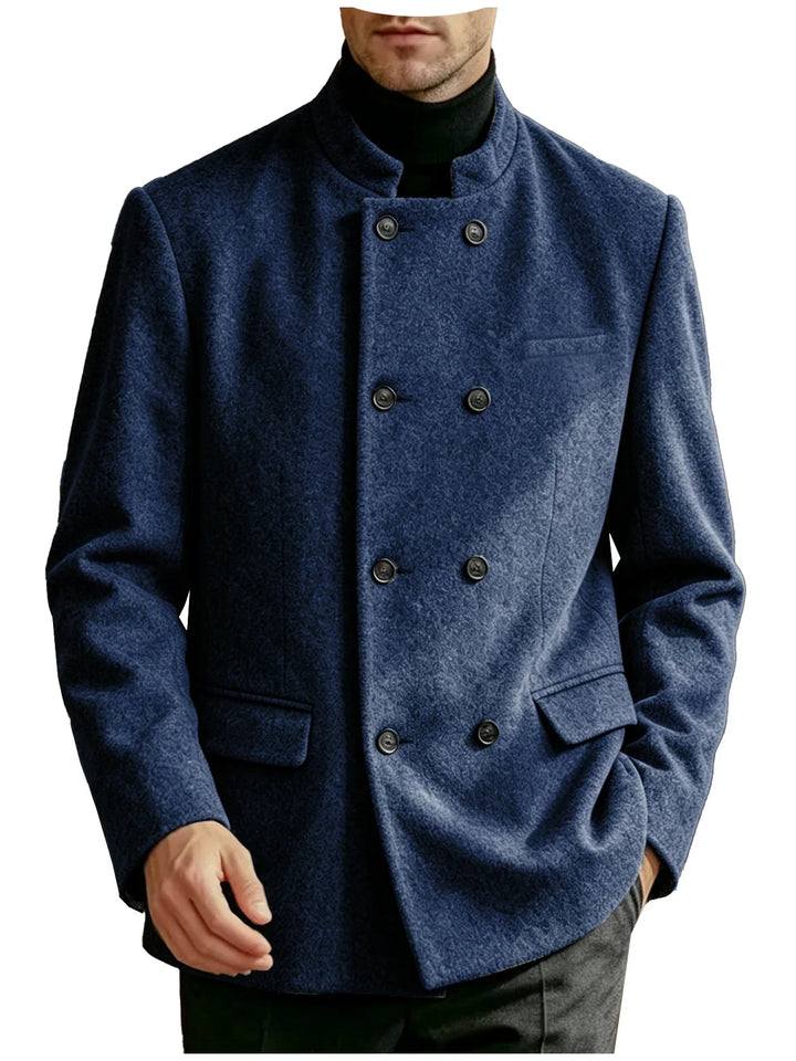 Dawson Mandarin Collar Coat