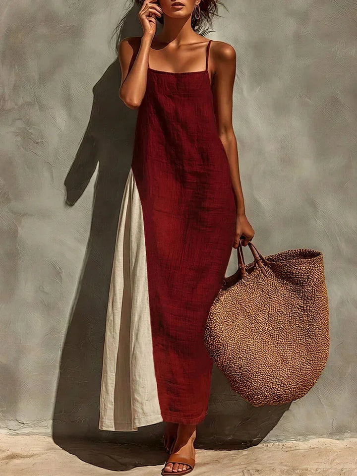 Erline Relaxed Linen Maxi Dress