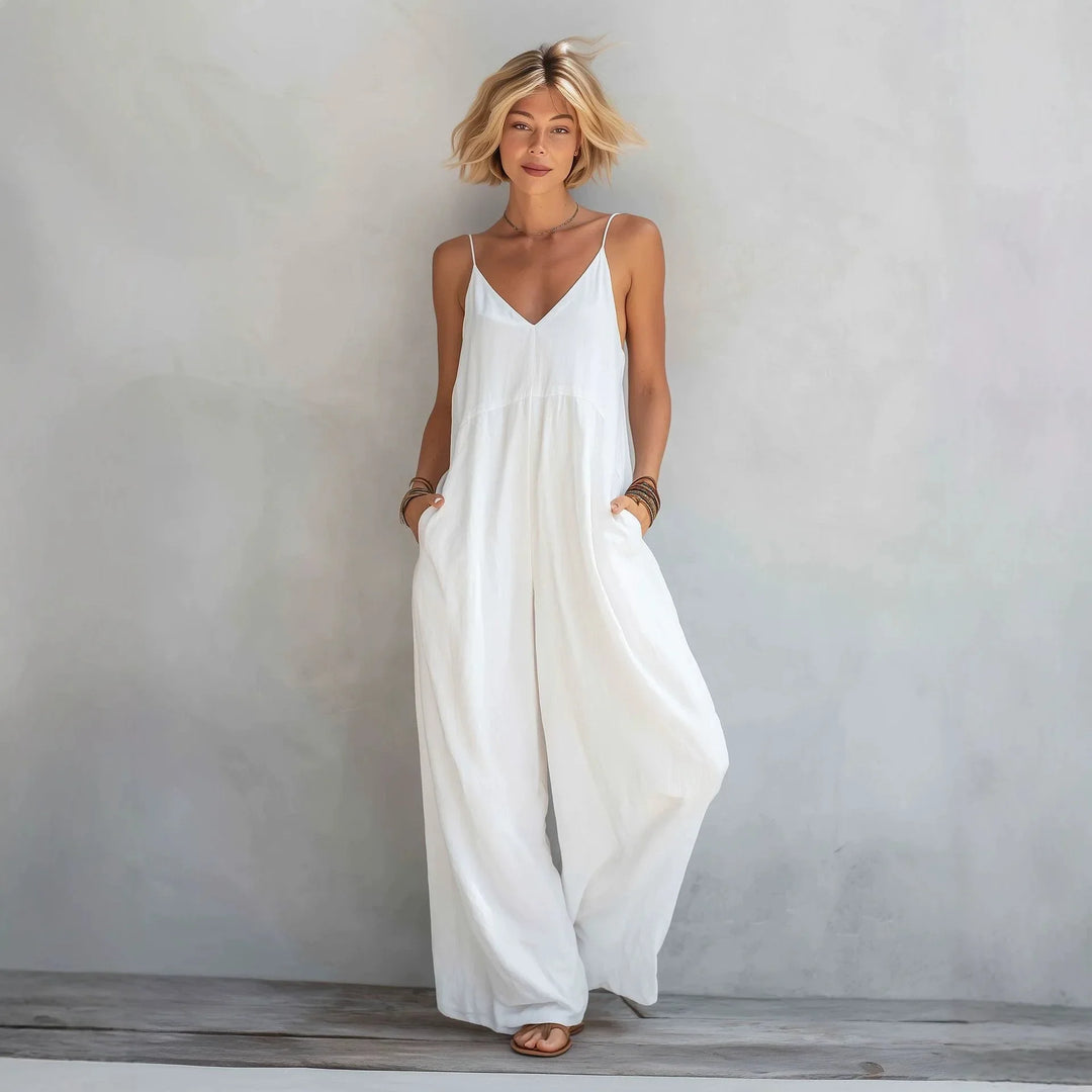 Emera Pocket Wide Leg Jumpsuit