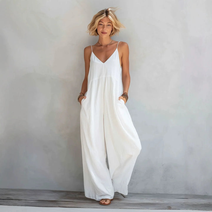 Emera Pocket Wide Leg Jumpsuit