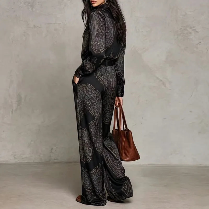 Rosalind Paisley Print Two Piece Set