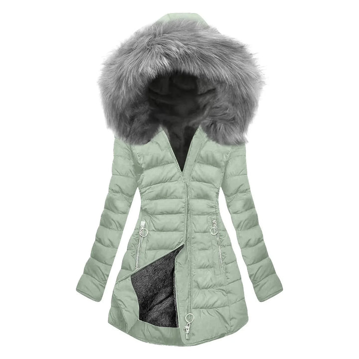 Annabel Hooded Quilted Jacket