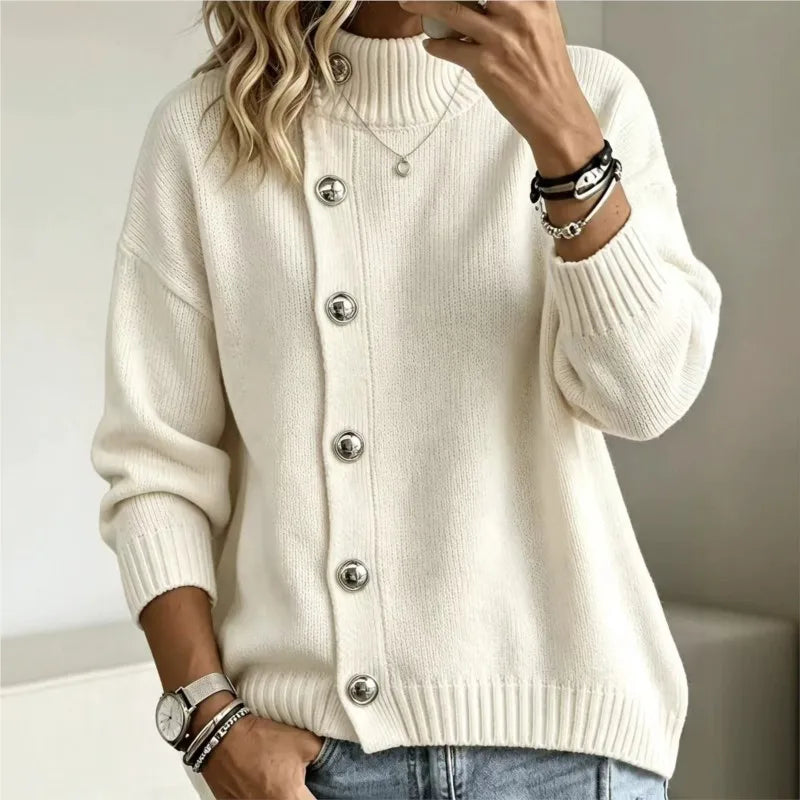 Isolde Button Front Sweater