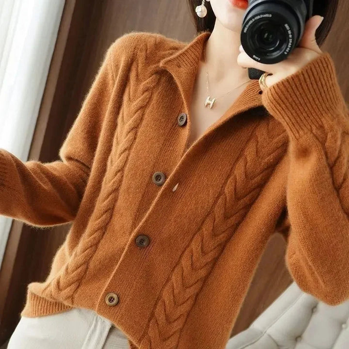 Rosaline Cable Knit Cardigan