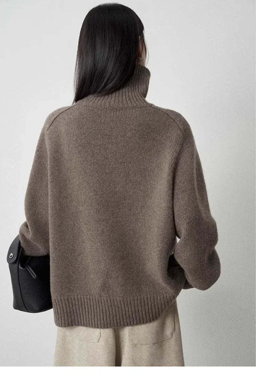 Belisama Turtleneck Wool Sweater