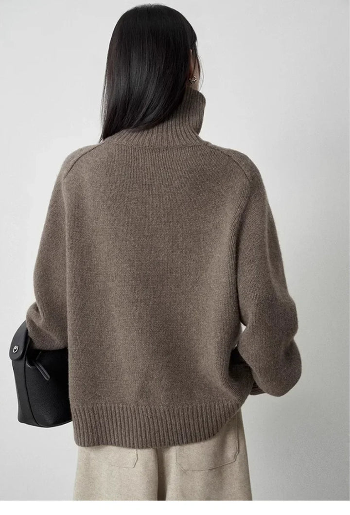 Belisama Turtleneck Wool Sweater