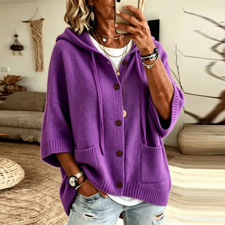 Ines Button Front Cardigan