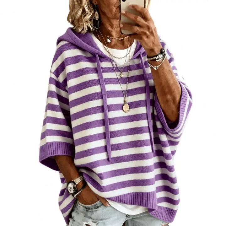 Elowen Drawstring Hood Sweater