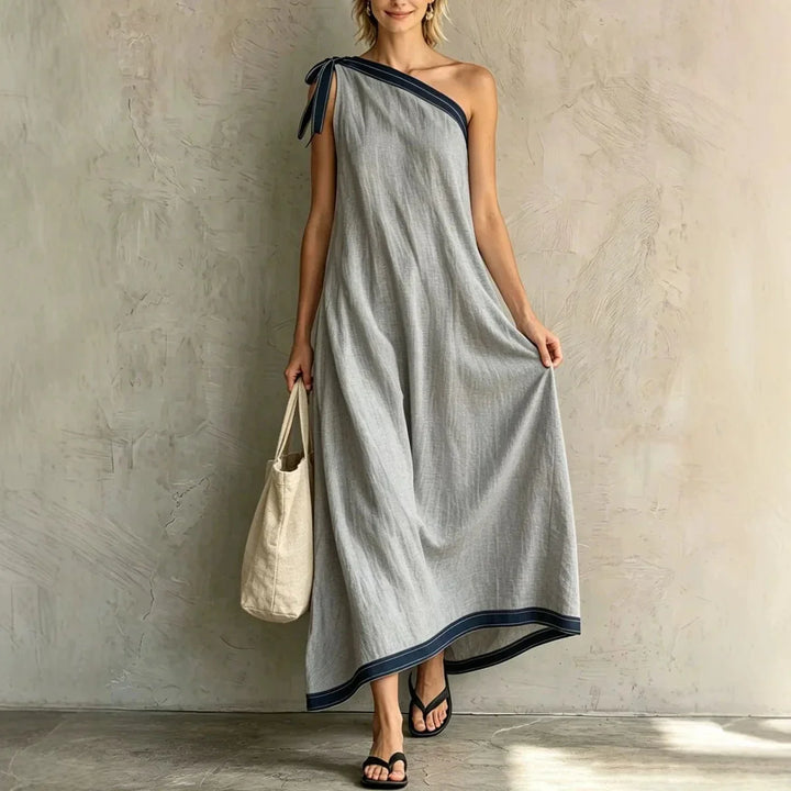 Liliana One Shoulder Maxi Dress