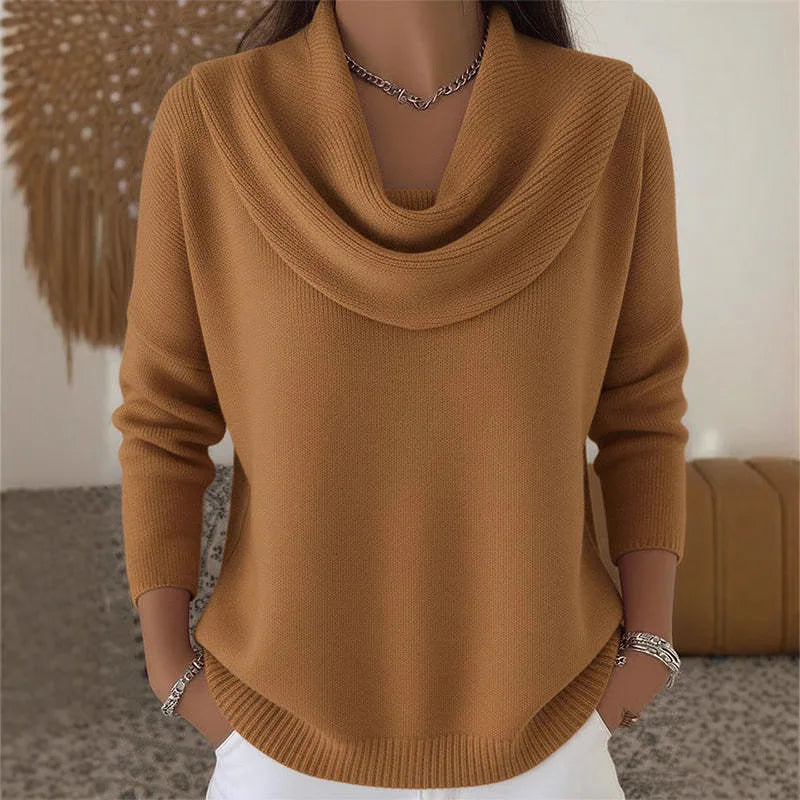 Josie Cowl Neck Knit Sweater