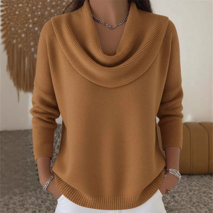 Josie Cowl Neck Knit Sweater