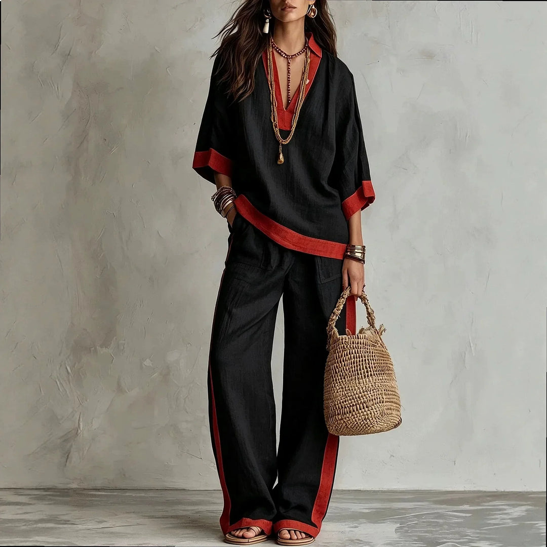 Thea Breathable Two-Piece Set