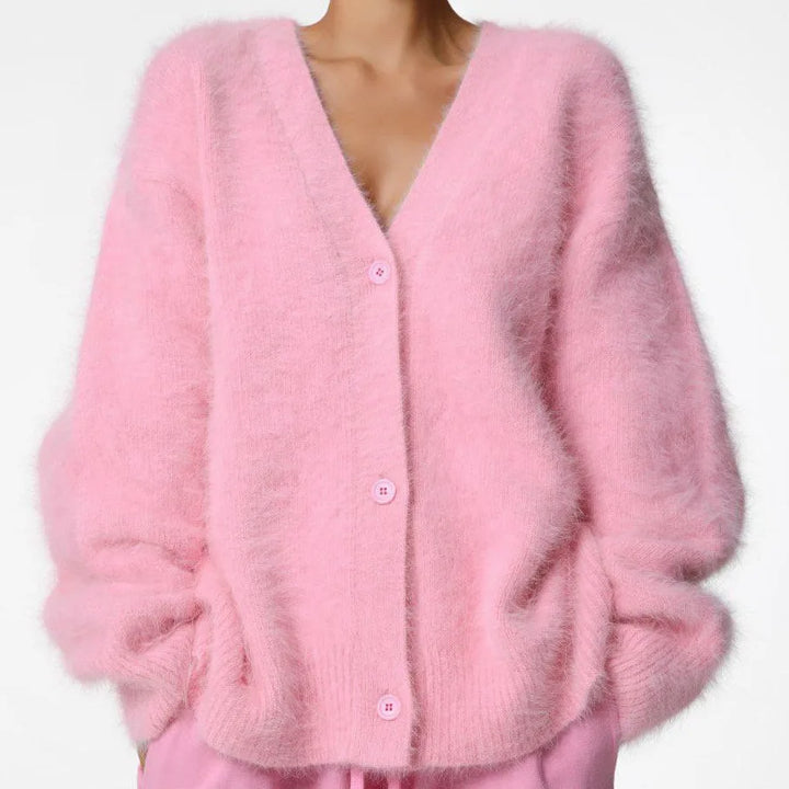 Sabrina Soft Mink Cardigan