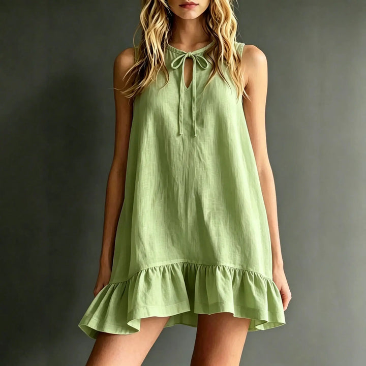 Riyana Ruffle Mini Dress