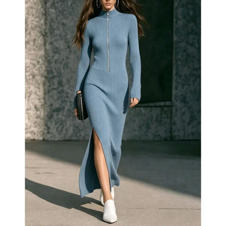 Kamilla Ribbed Long Dress