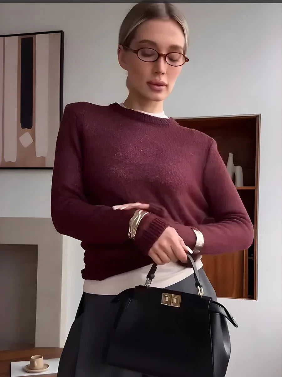 Sansa Mohair Knit Sweater