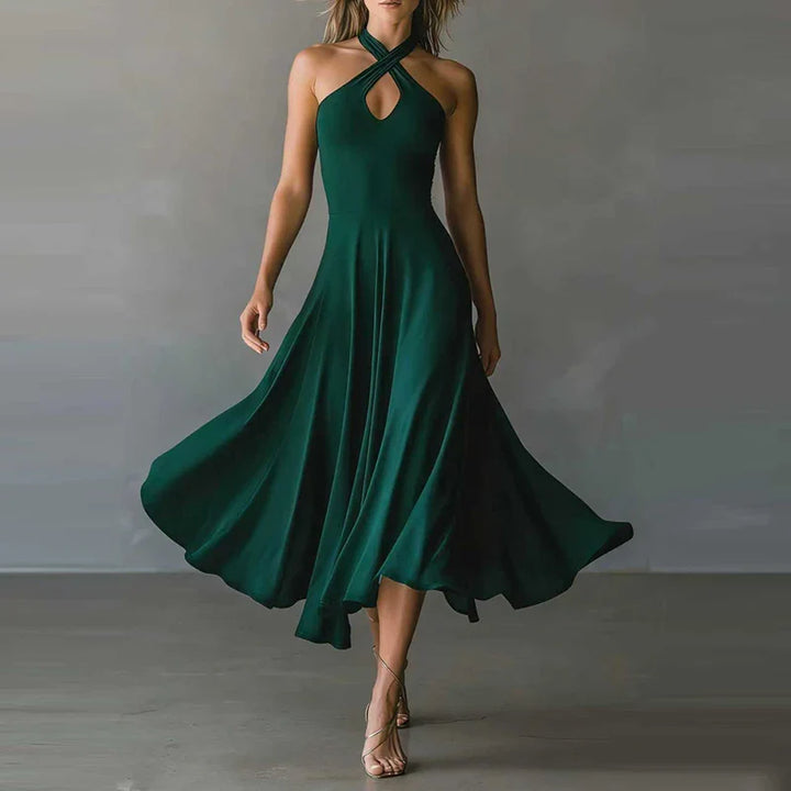 Aveline Flowy A Line Maxi Dress