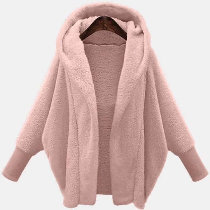 Marisette Open Front Fleece Coat