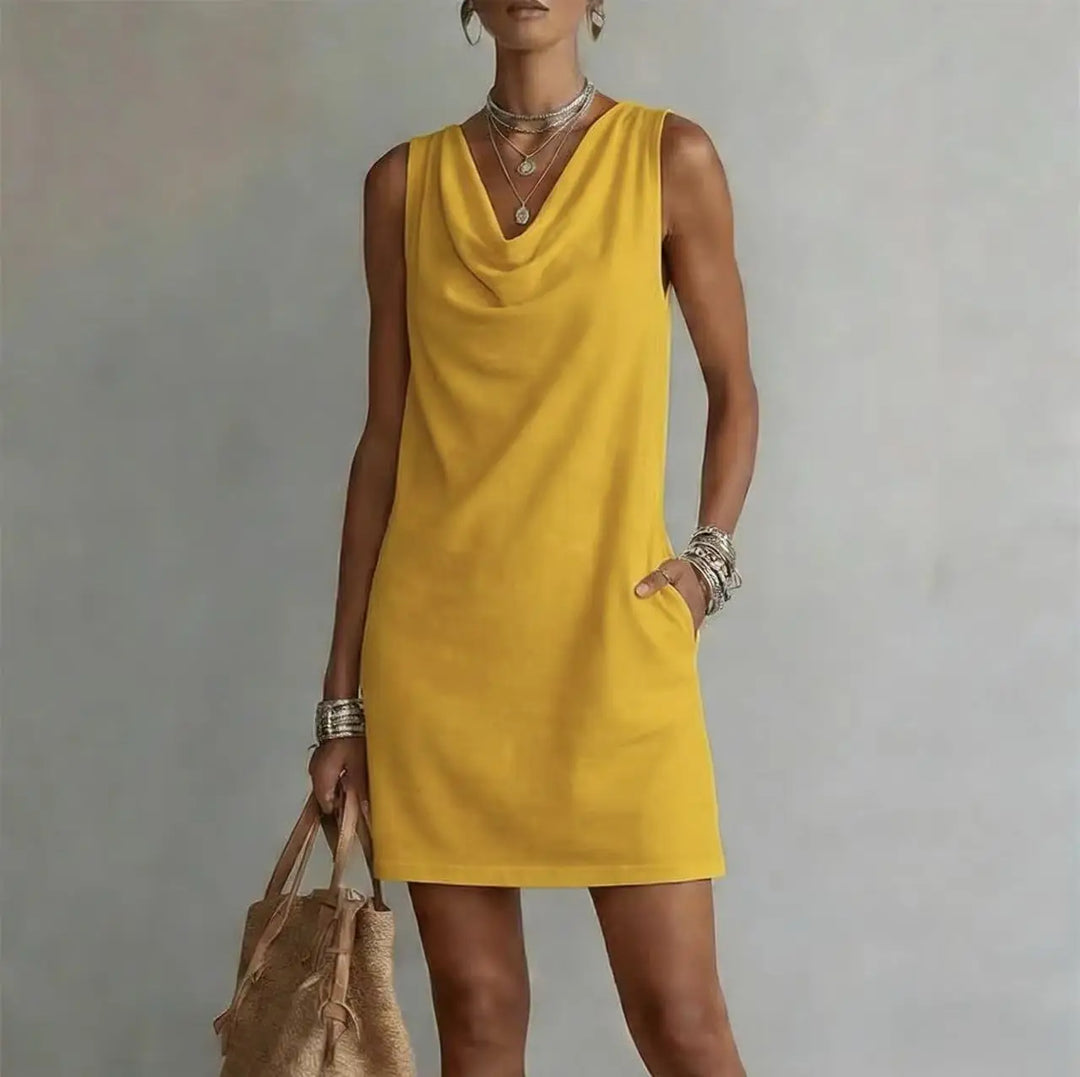 Clara Lightweight Pocket Mini Dress