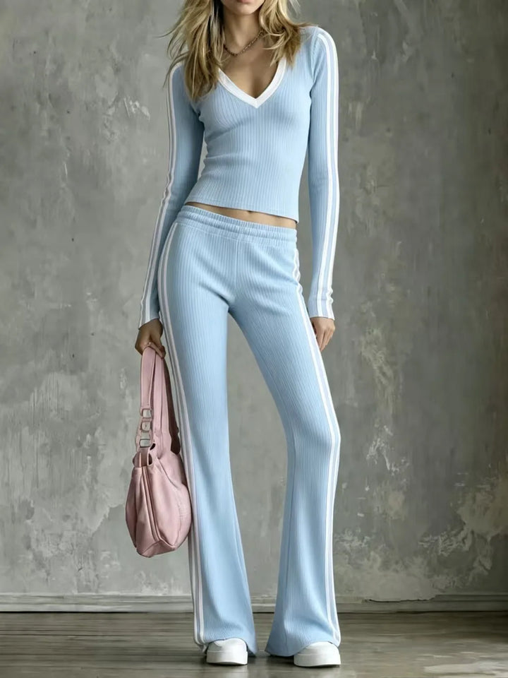 Ophelia Ribbed Knit Matching Set