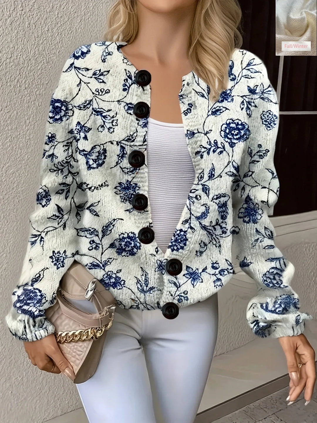 Marielise Button Front Cardigan