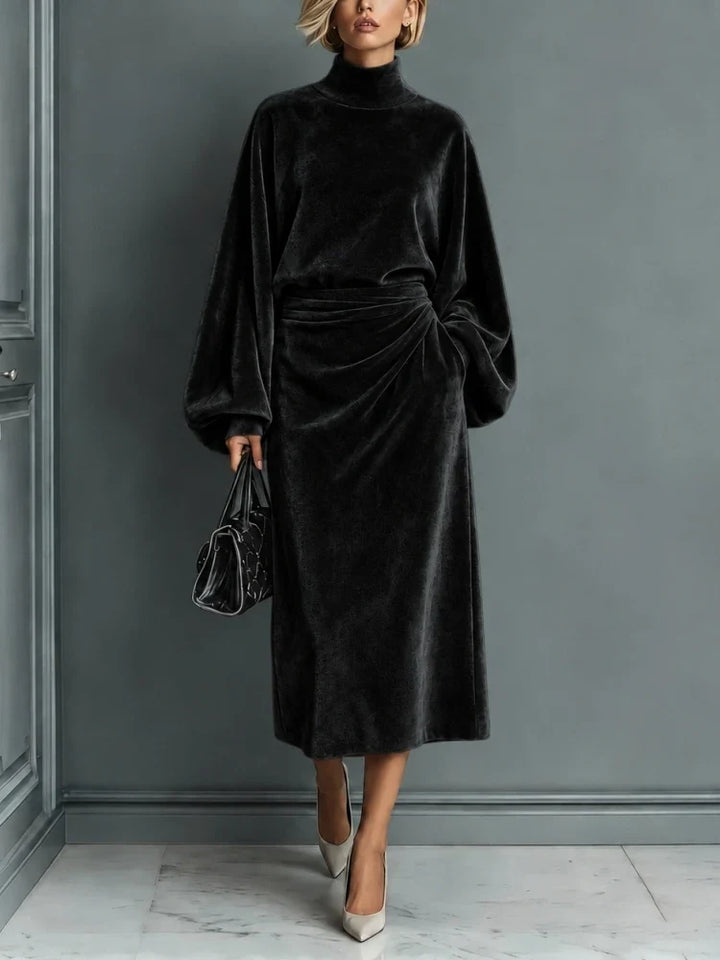 Sorrel Twisted Waist Midi Dress