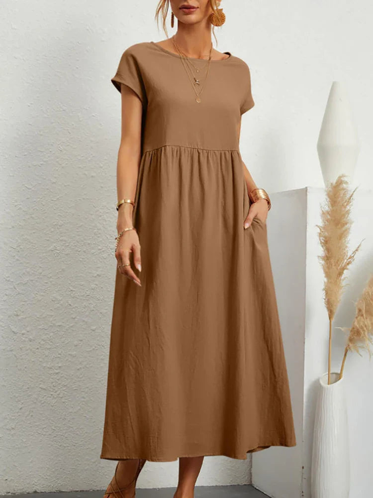 Linda Relaxed Pocket Maxi Dress