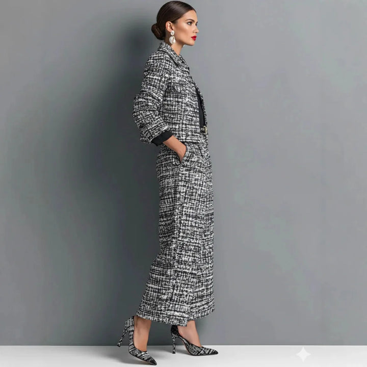 Marielle Notch Lapel Jacket Set