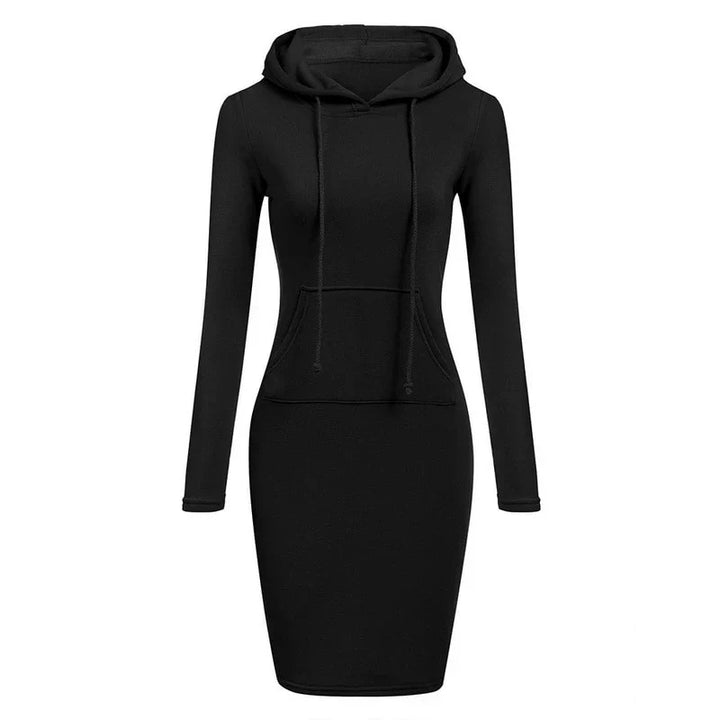 Harlan Hooded Sweatshirt Dress
