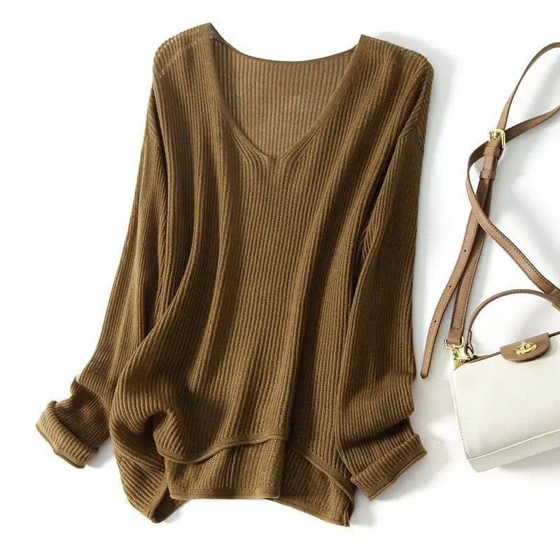 Kayla Hollow Knit Sweater